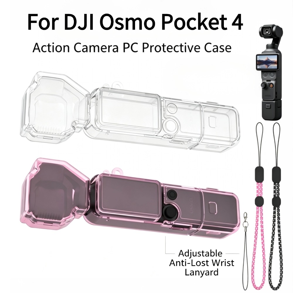 Drone Gimbal Case - DJI Osmo Pocket 4 için Şeffaf