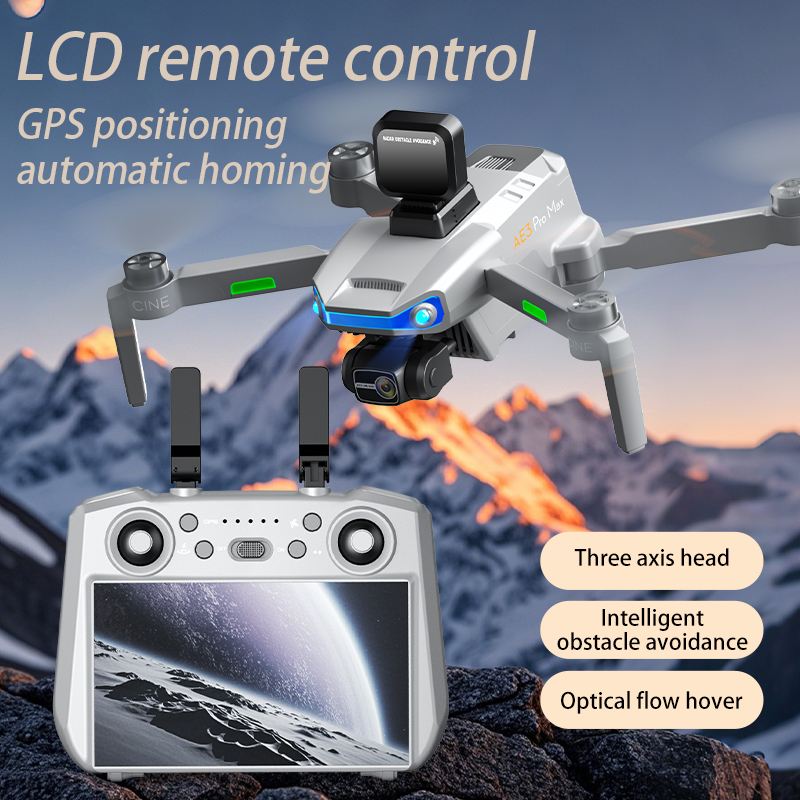 AE3 PRO Max YENI LCD SC GPS Dr - Drone Gimbal 3 Axis incelemesi ve fiyatı