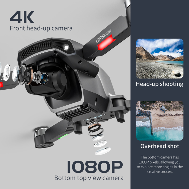 L106 Pro 3 Drone 5G WIFI FPV K - Drone Gimbal 3 Axis incelemesi ve fiyatı