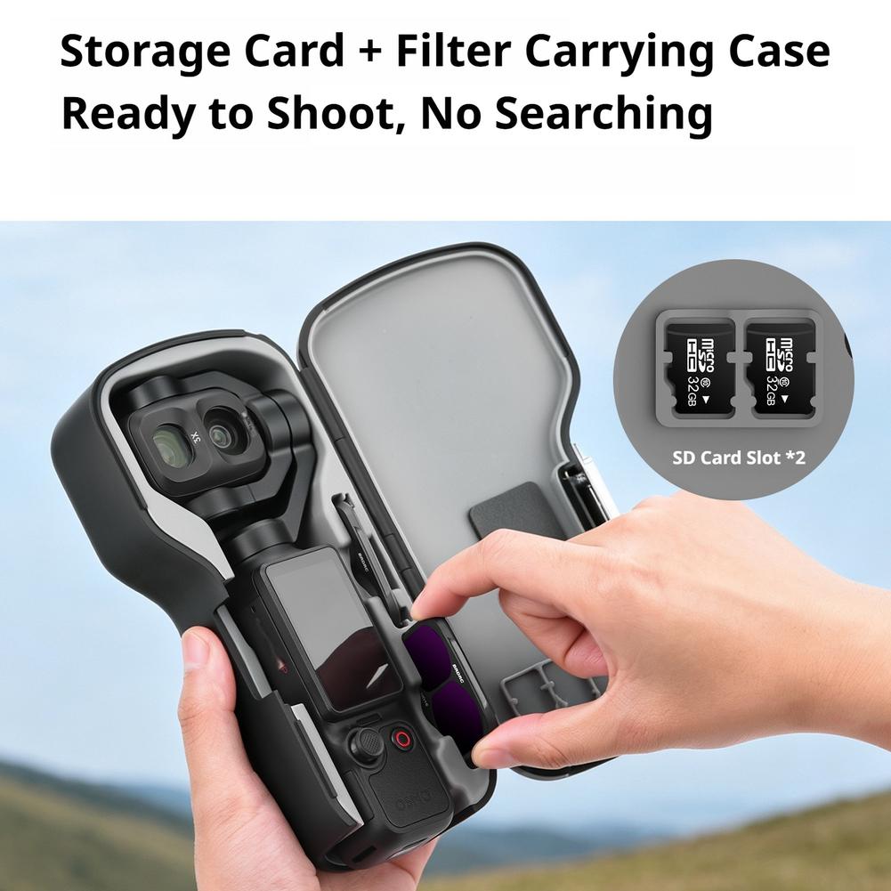 DJI Osmo Pocket 4P için ABS Ta - Drone Gimbal Case incelemesi ve fiyatı