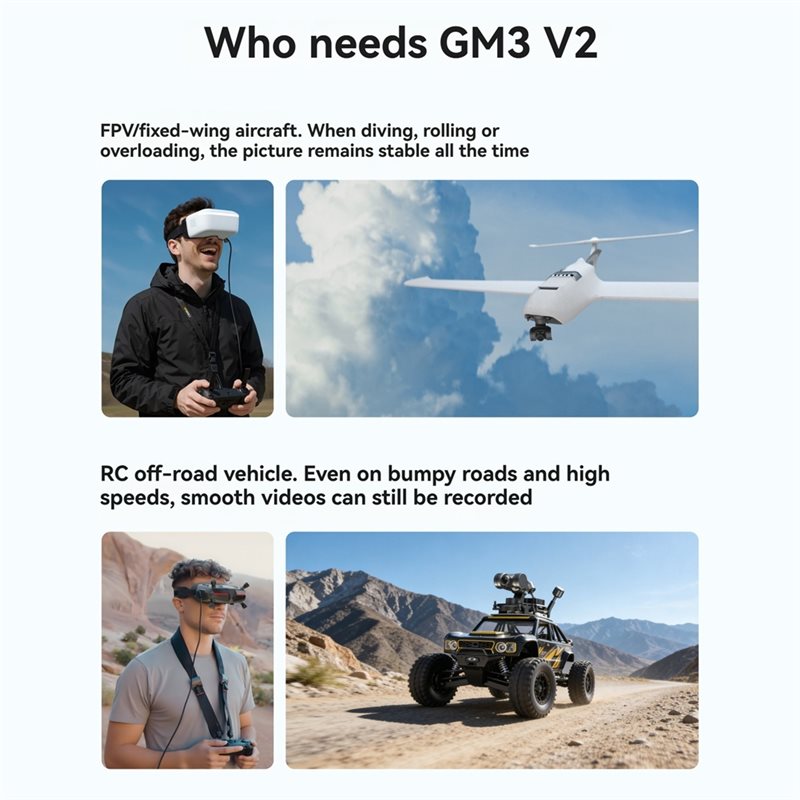 [YENİ!A25P】 GM3 V2 FPV Gimbal  - Drone Gimbal 3 Axis incelemesi ve fiyatı
